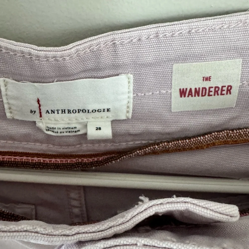 Anthropologie Wanderer Cargo Pants Women’s Size‎ 28 Pink